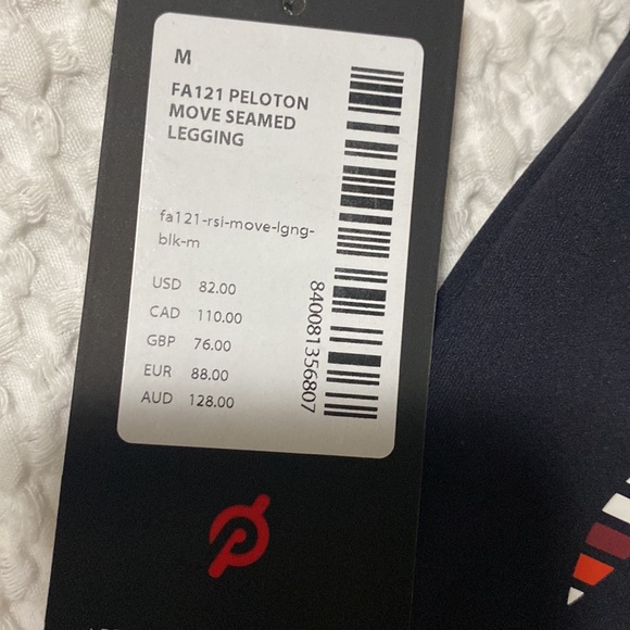 NWT Peloton Standard Move Mission High Rise Legging, Size M - Picture 4 of 7